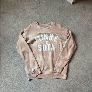 Minnesota Graphic Crewneck Sweatshirt - Dusty Pink